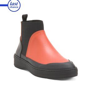 JACK ERWIN Crimson Made In Portugal Leather Thea Weather Resistant Boots